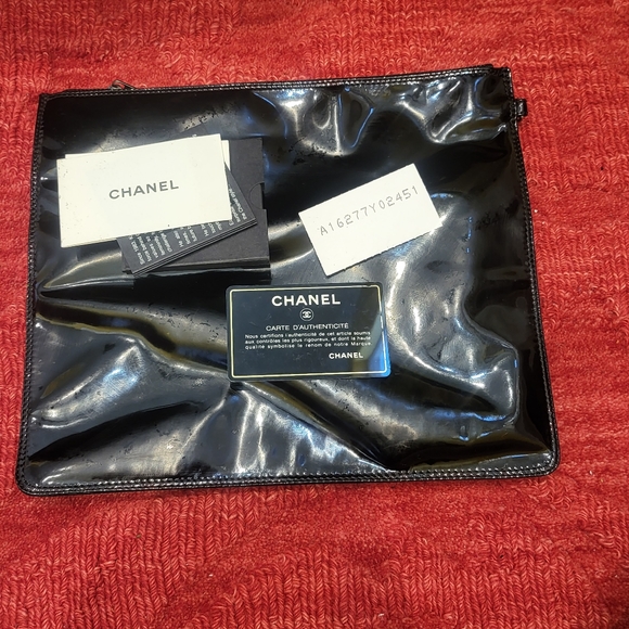 🚨(Semi Project) Chanel Triple Cocomark Patent Tote with COA(s). Sold-AS-IS. - Picture 14 of 17